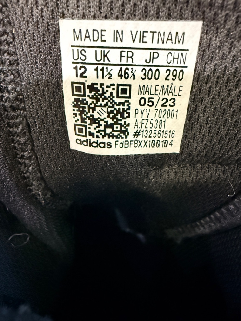 Adidas Mat Wizard 5 Black and Light Gray High-Top Wrestling Shoes - Picture 8 of 8